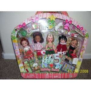  Barbie Kelly Club 5 Holiday Bunch 2005: Toys & Games