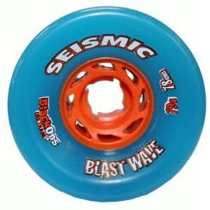 Seismic: Blast Wave 78mm 79a (set of 4) Longboard Skateboard Wheels 