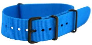 20MM PVD SOLID Nylon NATO Military WATCH BAND G 10 Strap FITS ALL 