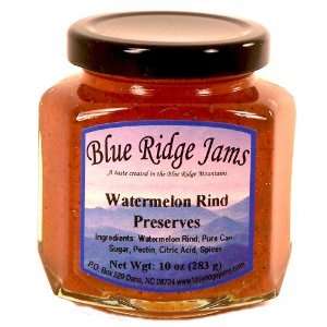 Blue Ridge Jams Watermelon Rind Preserves, Set of 3 (10 oz Jars 
