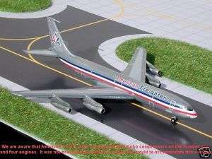 American Airlines B707 323 Freighter CHROME AAL297C  