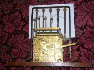 Herschede Revere Westminster Chime Grandfather Clock Electric Movement 
