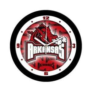  University of Arkansas Razorbacks NCAA Wall Clock