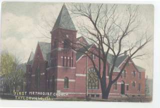 IL TAYLORVILLE FIRST METHODIST CHURCH MAILED 1915 38800  
