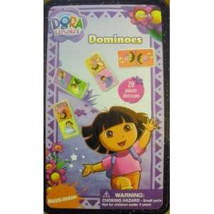    Dora the Explorer Dominoes Game with Storage Case Toys & Games