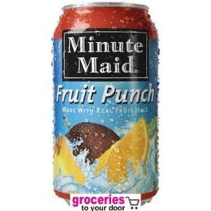 Minute Maid Fruit Punch, 12 oz Can (Pack of 24)  Grocery 