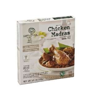Curry Tree All Natural Gluten Free Spice Mix, Chicken Madras, 3.5 