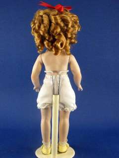 Artist Made 16 Shirley Temple Porcelain Doll  