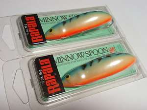 Rapala Finnish Finland Vintage Weedless Minnow Spoon 2 PCS 15g RMS 7 