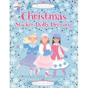  Christmas Sticker Dolly Dressing [With Stickers] (Usborne 