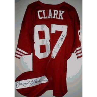  Autographed Dwight Clark Uniform   Auth: Sports & Outdoors