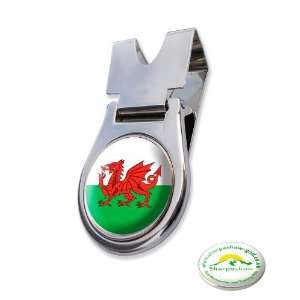 Wales Golf Belt Clip with FREE Sherpashaw Ballmarker