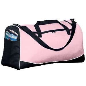  Large Tri Color Sport Bag   Pink
