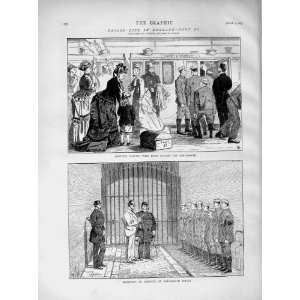   1873 Prison Life England Convicts Portsmouth Railway