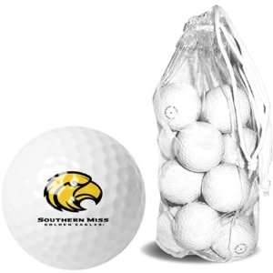  Golden Eagles USM NCAA Clear Pack 15 Golf Balls: Sports & Outdoors