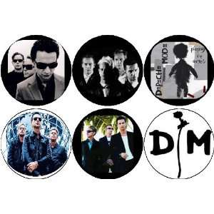   : Set of 6 DEPECHE MODE 1.25 MAGNETS 80s Rock Band: Everything Else