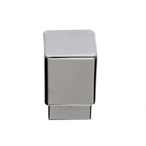  Top Knobs   Tapered Square Knob   Polished Nickel 