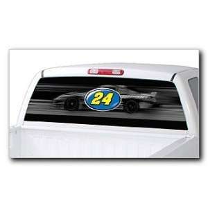  NASCAR Window Banner   Jeff Gordon