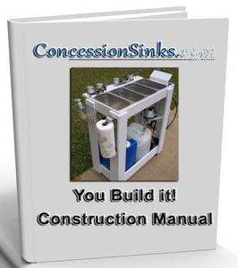   Portable Concession Sink 3 Compartment Hand Washing. Video Course