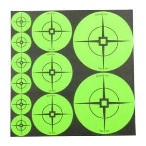 Self Adhesive Target Spots Green Target Spots Assortment Pak (60 1 