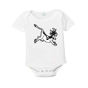  Cute Cow Jumping on Baby Infant T shirt Size 6 months 
