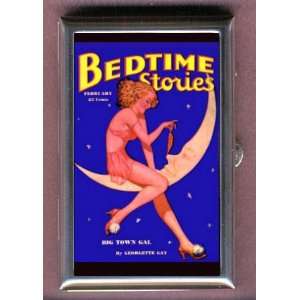 BEDTIME STORIES PIN UP MOON Coin, Mint or Pill Box: Made in USA!