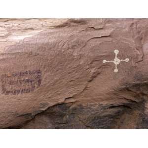 Anasazi Ancestral Puebloan Petroglyphs at White House Ruins, Canyon De 