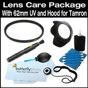   Filter and Lens Hood + Care Package For Tamron Lenses