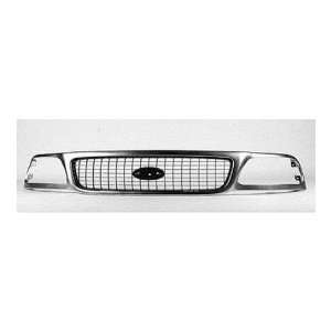  FORD TRUCK EXPEDITION Grille assy XLT; bright & charcoal 