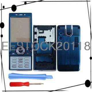 Blue Sony Ericsson W995 Fascia Case Cover Full Housing  