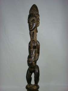 Superb African Tribal Art BAULE Spirit Ancestor Figure Collectible 