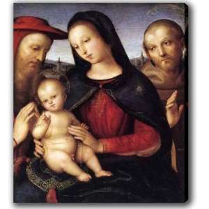  Raphael Virgin Mary and Son Giclee Canvas Oil Brush Art 
