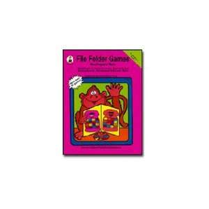 File Folder Games Reading and Math: Kindergarten Book 2 