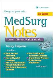 Hopkins Med Surg Notes Nurses Clinical Pocket Guide 3e, (0803626851 