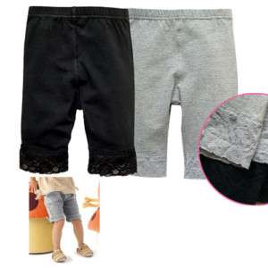 New baby girl cotton half pants with frill P009  