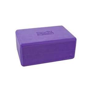  BodySport Foam Yoga Block, Purple 4 X 6 X 9 Health 