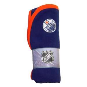   Edmonton Oilers *My Team* Polar Fleece Baby Blanket: Everything Else