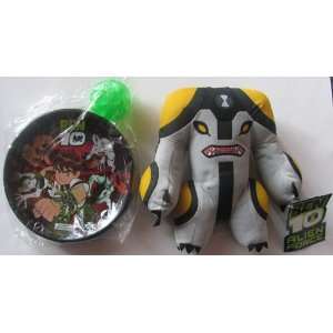  Ben 10 Alien Force Plush Toy and Catch Toy with Suction Ball 