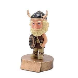  Bobble Head Viking Mascot Trophy: Sports & Outdoors