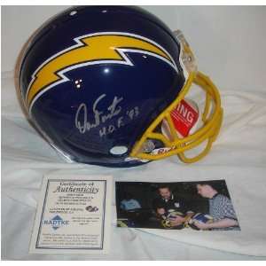  Dan Fouts Autographed Helmet   Full Size Proline Sports 