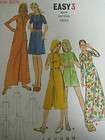 VINTAGE 1960S 70S VOGUE WOMENS COVER UP SEWING PATTERN  