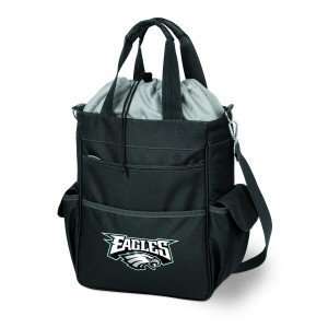  Philadelphia Eagles Black Activo Tote Bag: Sports 