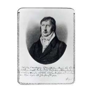  Georg Wilhelm Friedrich Hegel, engraved by   iPad Cover 