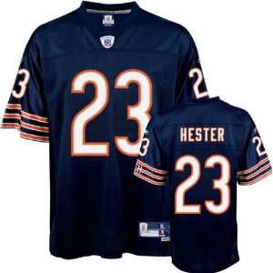 Devin Hester #23 Chicago Bears Replica NFL Jersey Navy Blue Size 52 