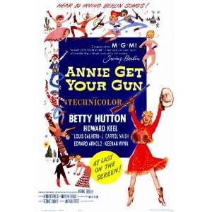  Annie Get Your Gun Movie Poster (11 x 17 Inches   28cm x 