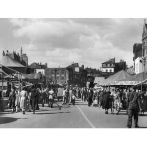  Scene at Boston Fair Lincolnshire Which is Held Annually 