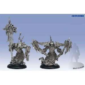  Bane Thrall Officer and Standard Bearer Cryx Toys & Games