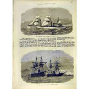    1872 Steam Ship Othello Hms Lord Clyde Pantellaria