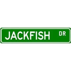  JACK DEMPSEY Street Sign ~ Fishing ~ Great Fish Sign for 