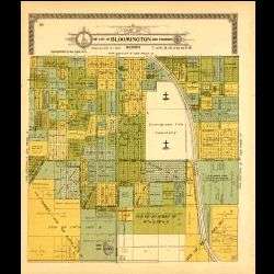   Standard Atlas of McLean County Illinois   IL Plat Book Maps on CD
